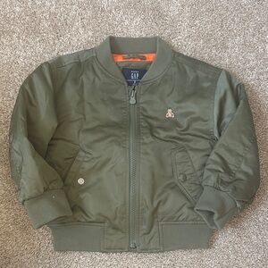 GAP Kids Green Puffer Jacket
